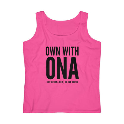 "Own With Ona" Women's Lightweight Tank Top